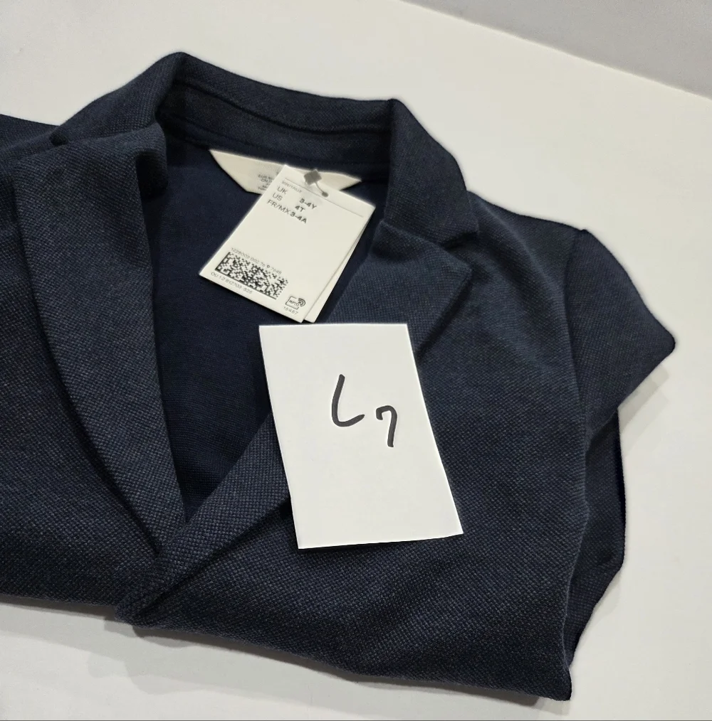 NWT H&M Kids Dark Blue Blazer sz.3-4 Y